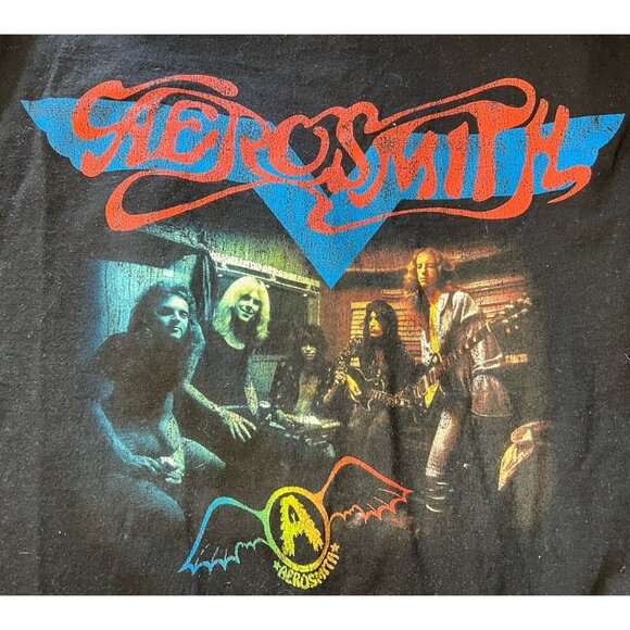 Vintage Aerosmith 2002 O Yeah Tour T-Shirt | Men’s XL | Y2K Rock Tee - Picture 8 of 8
